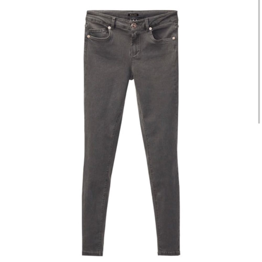 Massimo Dutti Gray Skinny Jeans
